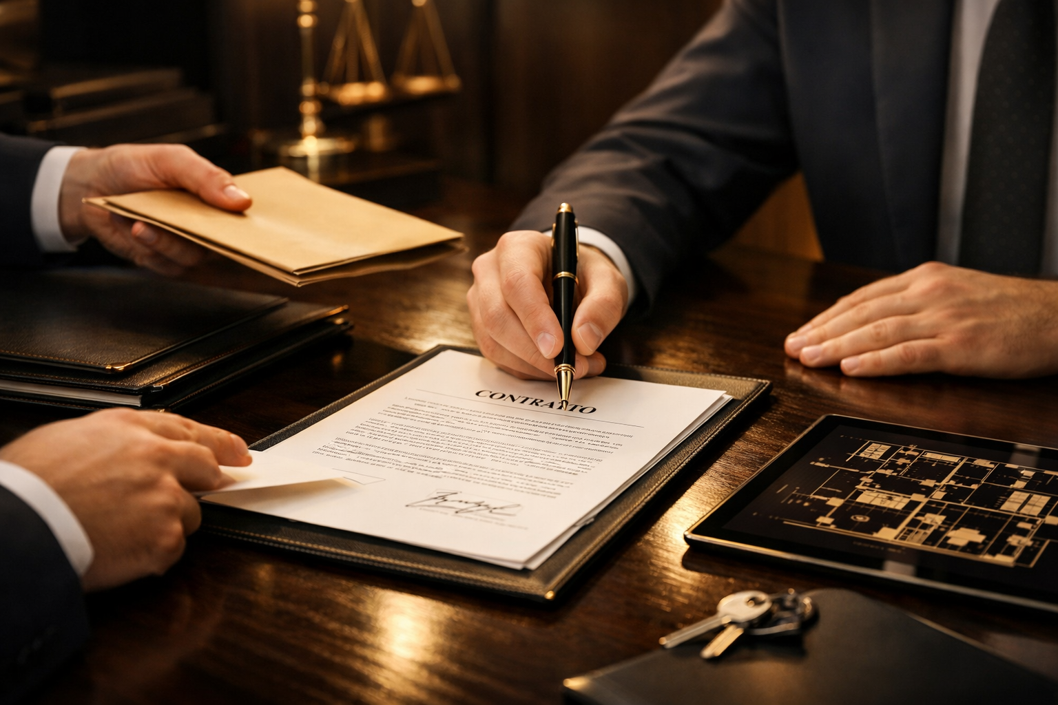 Firma contratto locazione commerciale
